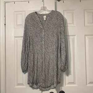 Spotted Print Women's Dress